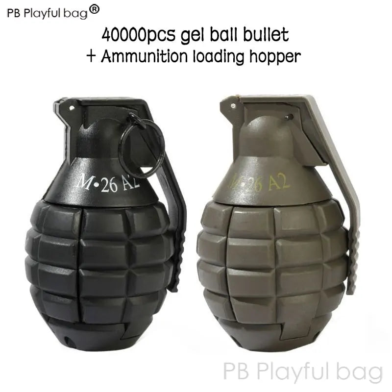 GRANADA DE PLASTICO REUTILIZAVEL AIRSOFT V01 A 19 - CASCO DE TARTARUGA