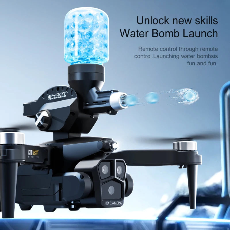 DRONE PROFISSINAL - K11 MAX K11 - 4K - 3 CAMERAS