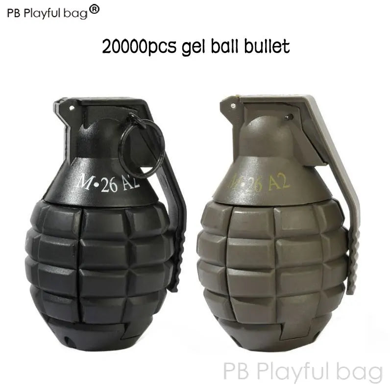 GRANADA DE PLASTICO REUTILIZAVEL AIRSOFT V01 A 19 - CASCO DE TARTARUGA