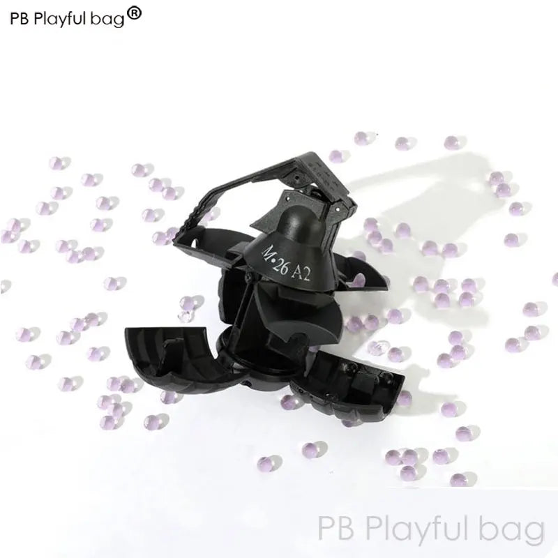 GRANADA DE PLASTICO REUTILIZAVEL AIRSOFT V01 A 19 - CASCO DE TARTARUGA