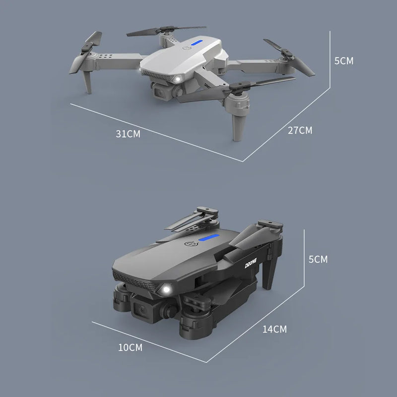 DRONE PROFISSIONAL -  4K DUAL CAMERA