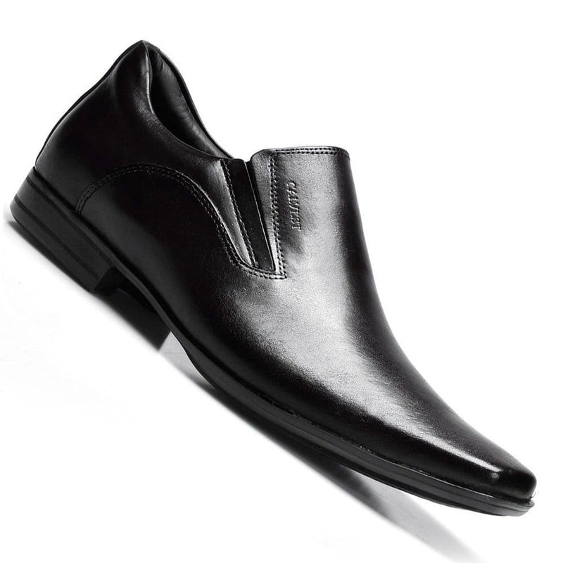 Sapato Social Masculino Calvest Em Couro Preto Tradicional 2305B461 - 40